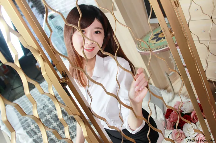 [爱美足] NO.082  Queena林茉晶 OL高跟美腿棚拍 街拍#[34P]-7