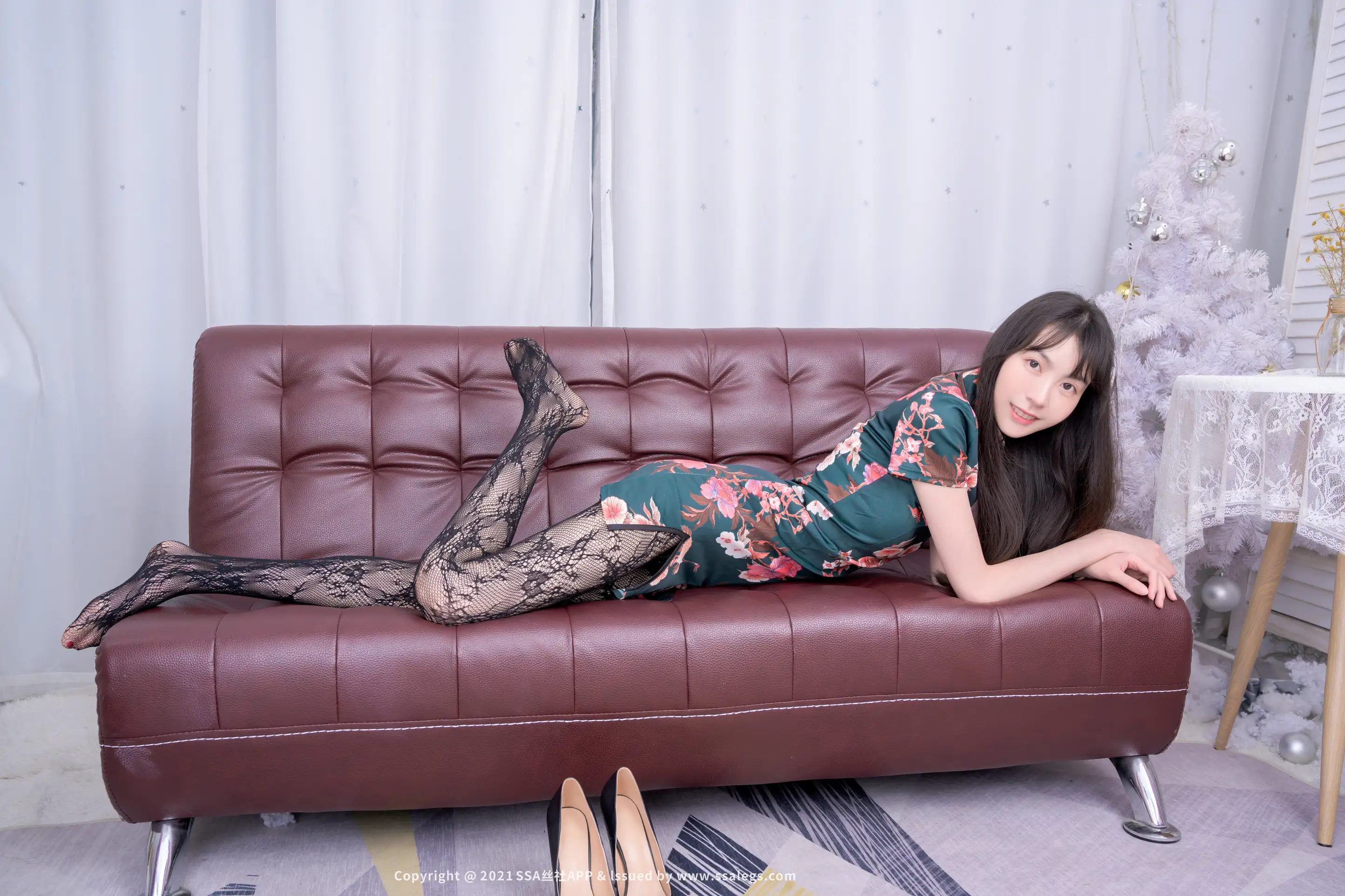 [爱美足] NO.745 模特团团的黑丝网袜(下) 丝社#[126P]-6