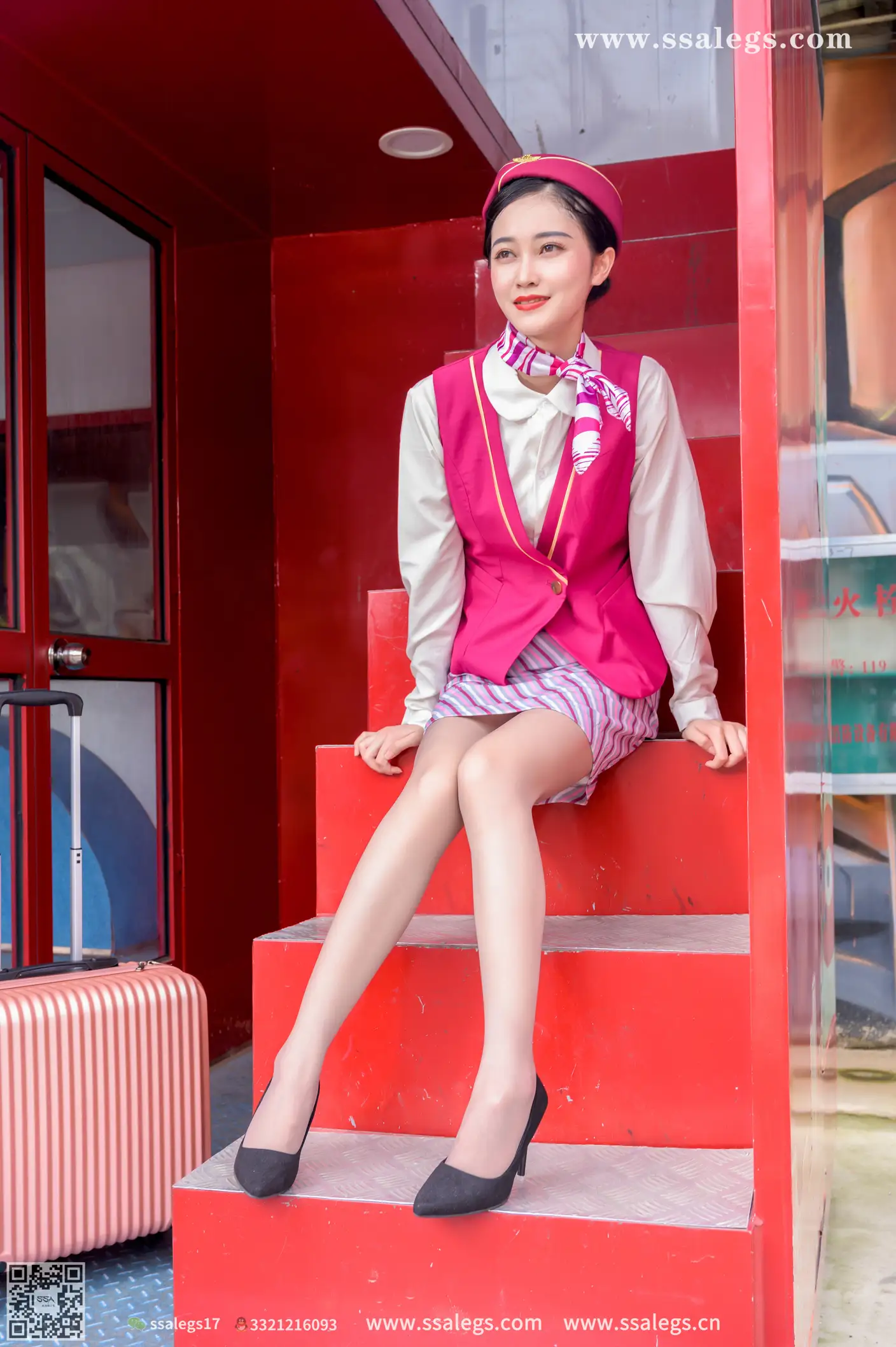 [爱美足] NO.435 漫漫 她的空姐梦(上) 丝社#[127P]-37
