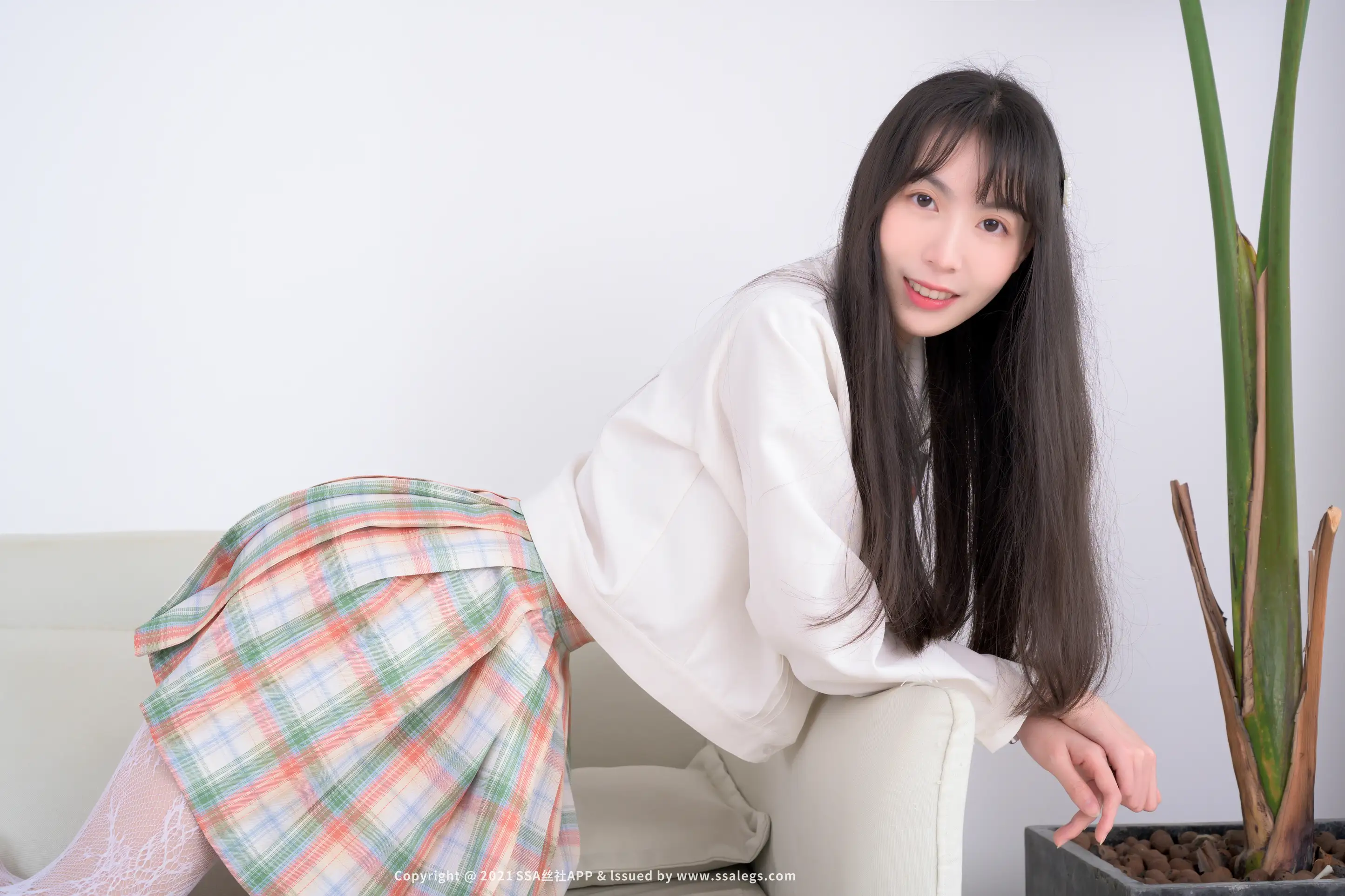 [爱美足] NO.677 腿模团团的白色网袜(下) 丝社#[109P]-4