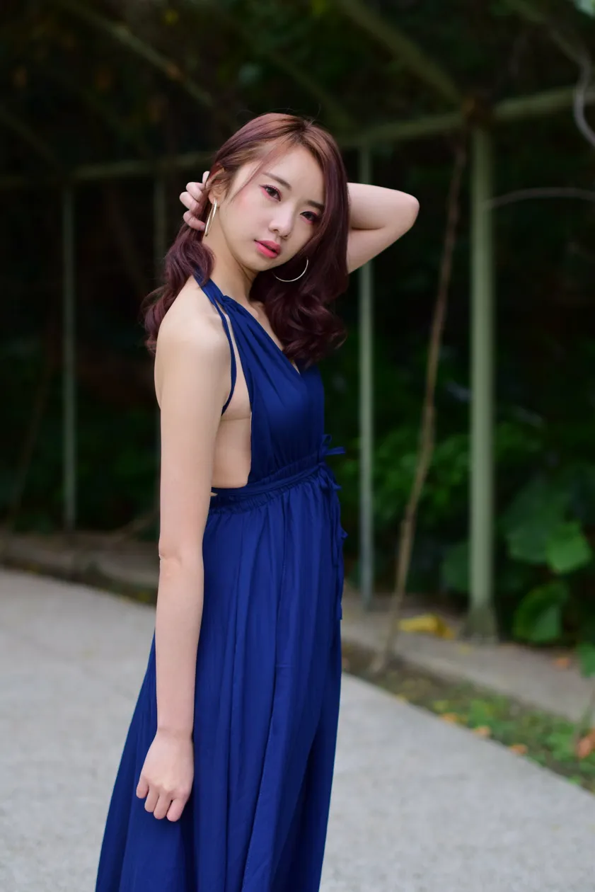 [Mzsock] NO.178 Youbao long skirt with high slits and high legs street photography#[105P]-10