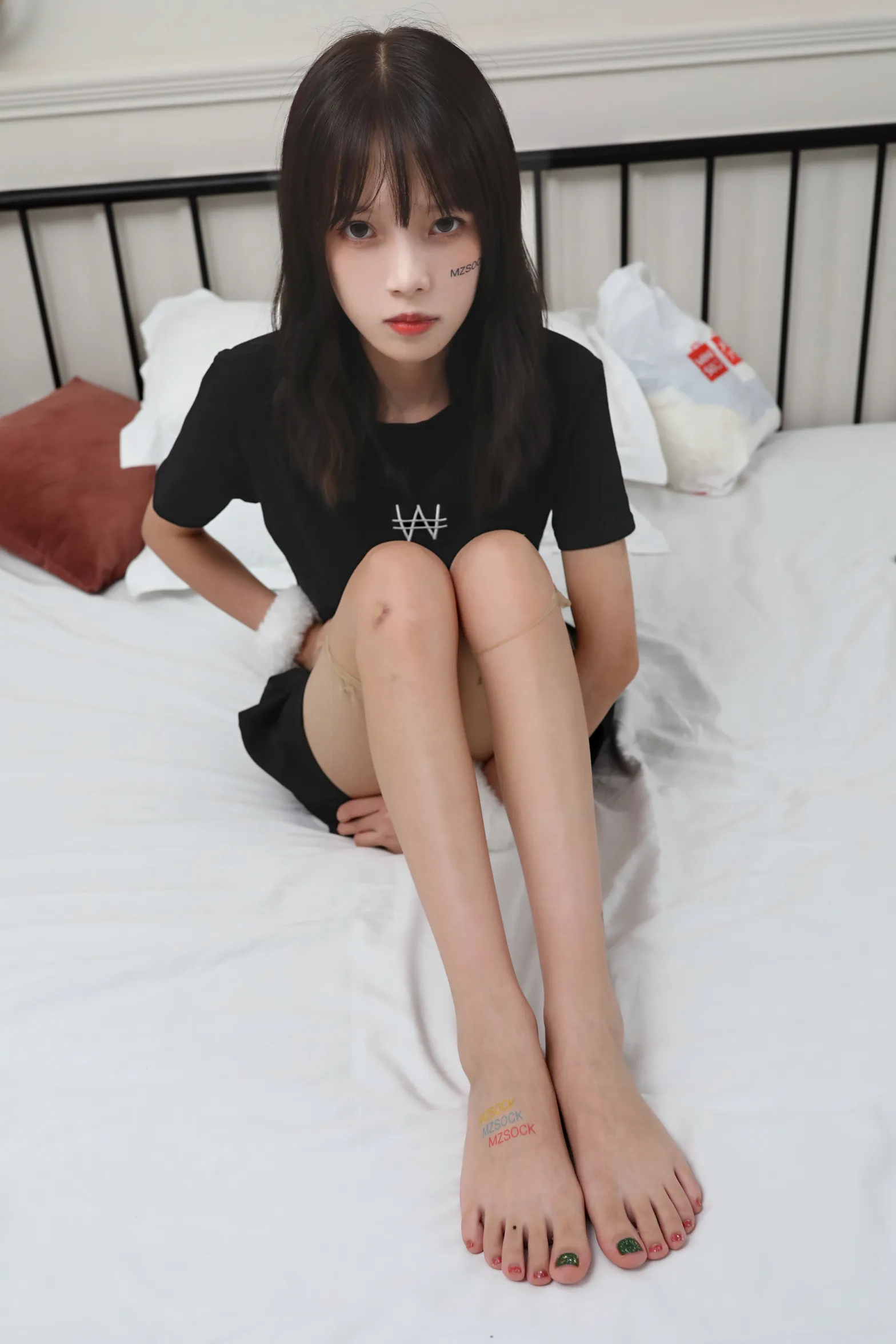 [Mzsock] Love beautiful feet NO.260 Mulberry#[95P]-8