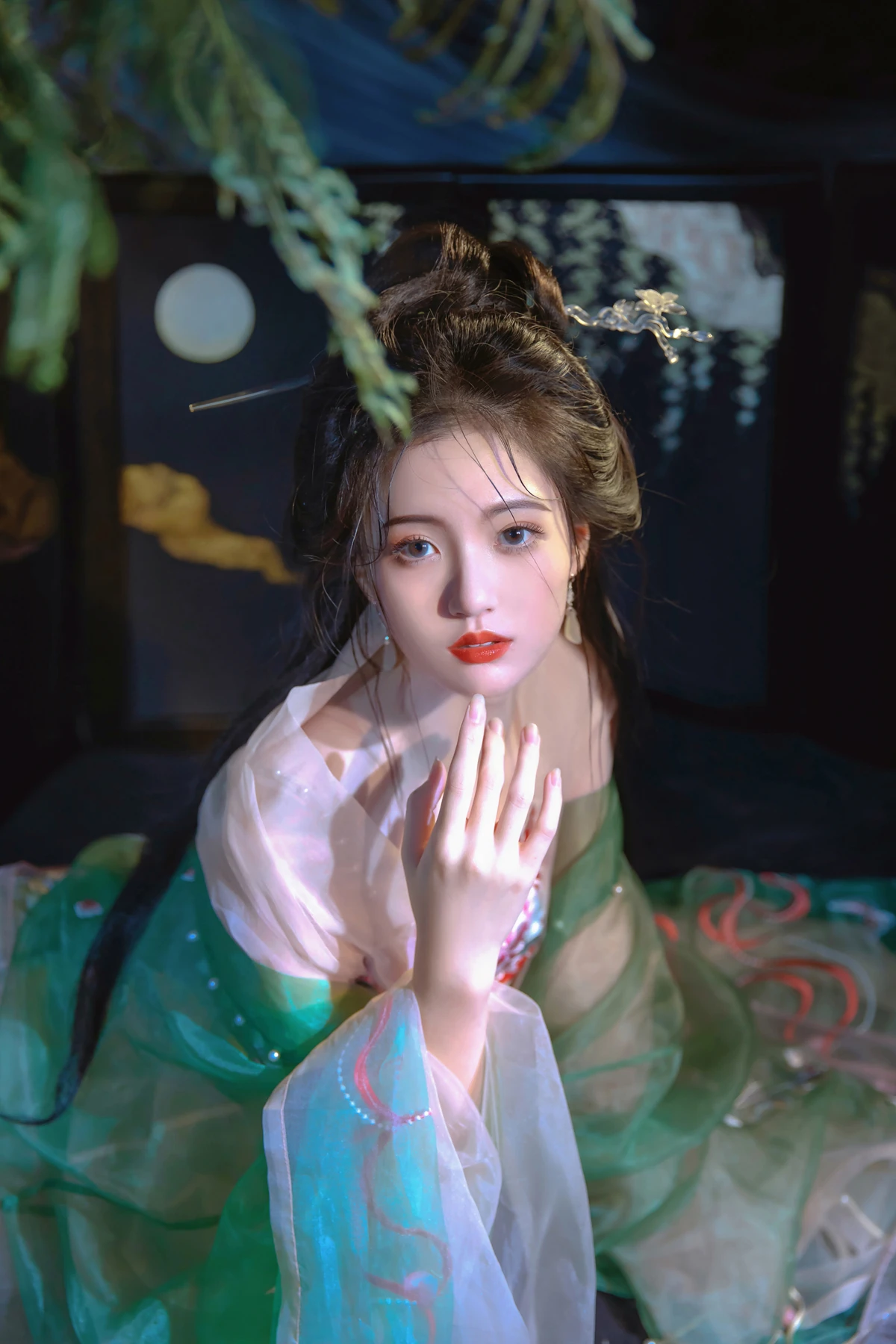[YITUYU] 2023.03.09 Vol.3035 The garden is green Fat Qi#[31P]-6