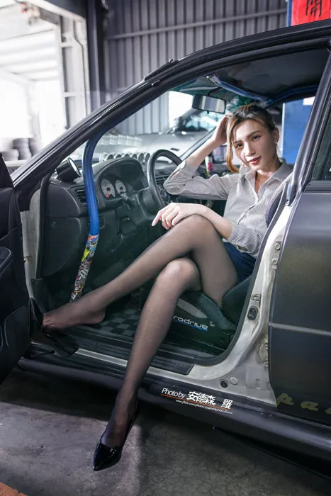 [Mzsock] NO.112 Cai Yixin, the strongest salesman, high heels and beautiful legs, outdoor shot street photography#[31P]-8