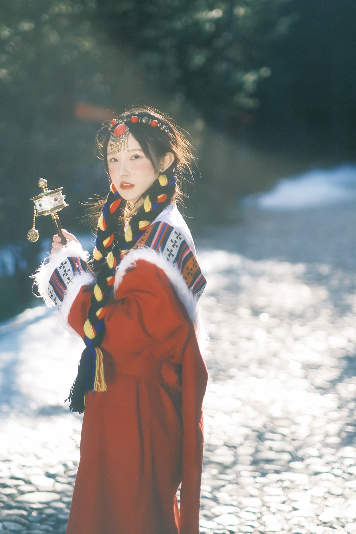 [艺图语] 2023.01.01 Vol.2814 – 我离不开神山，你带一支格桑花走吧 小霜#[22P]-2