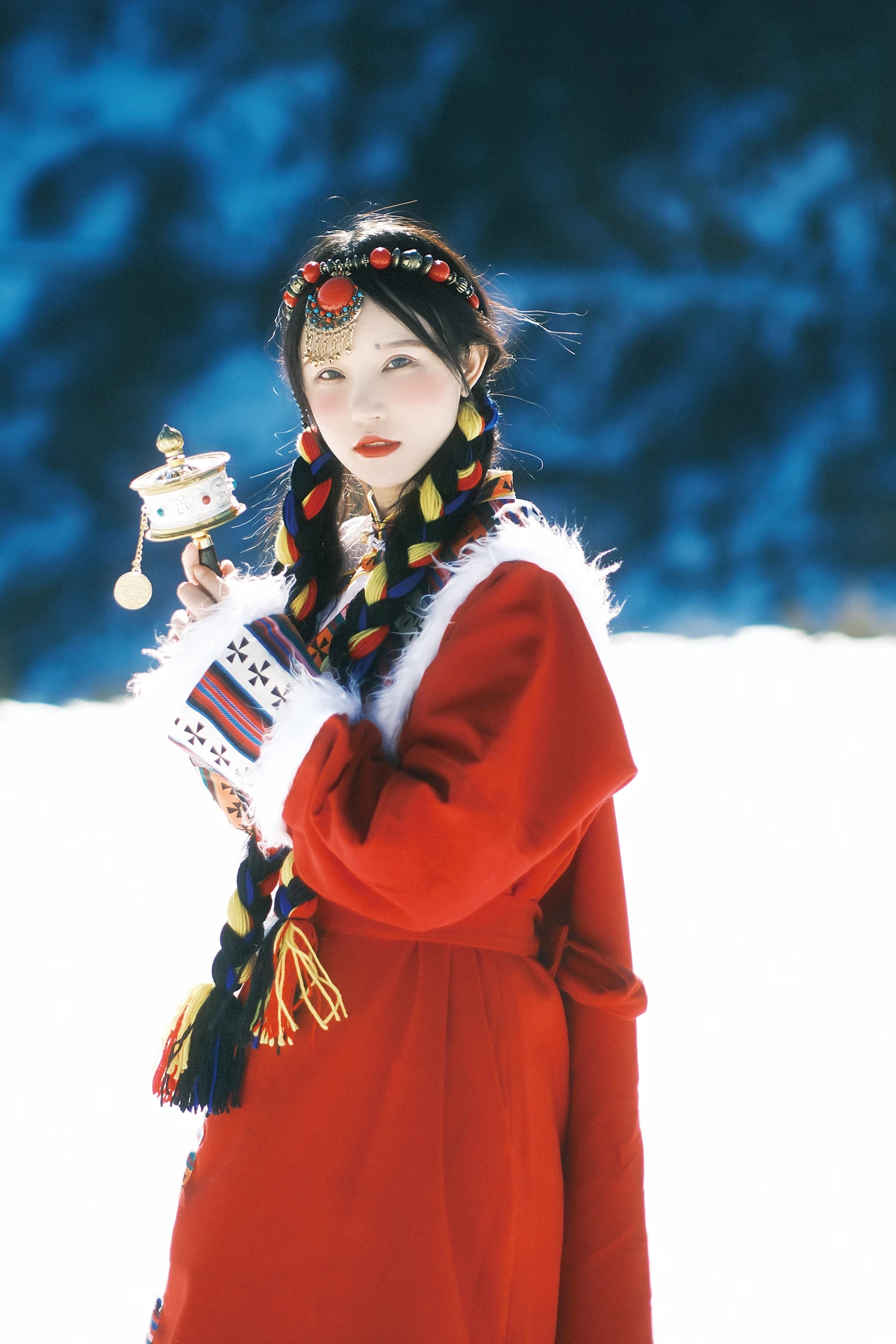 [艺图语] 2023.01.01 Vol.2814 – 我离不开神山，你带一支格桑花走吧 小霜#[22P]-3