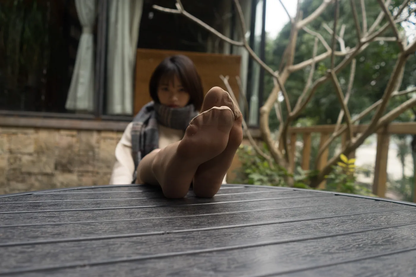 [爱美足] NO.001 高中妹子街边偶遇直接约拍不犹豫 街拍#[106P]-2