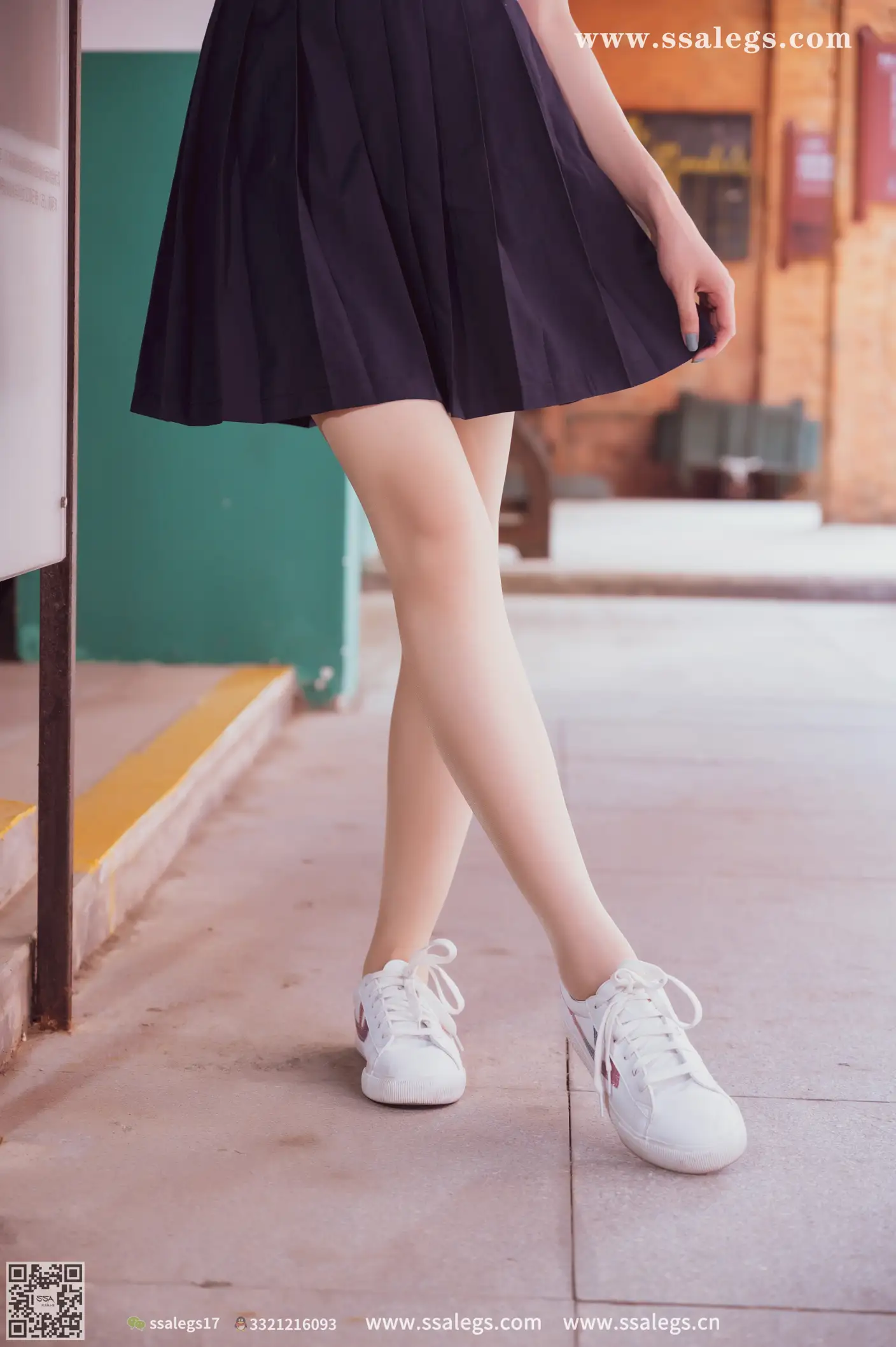 [爱美足] NO.422 漫漫白色jk制服肉丝写真(下) 丝社#[124P]-7