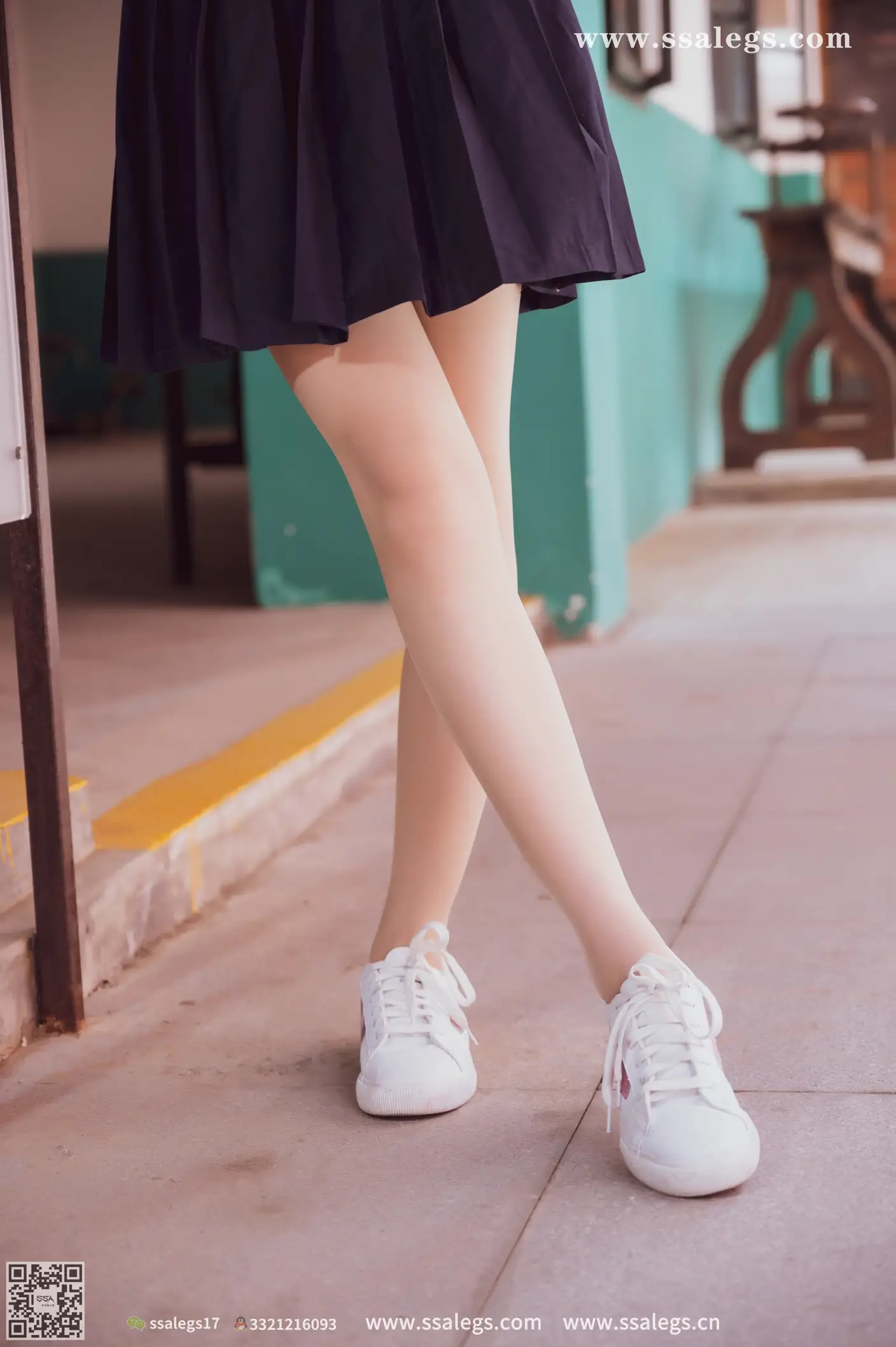 [爱美足] NO.422 漫漫白色jk制服肉丝写真(下) 丝社#[124P]-9