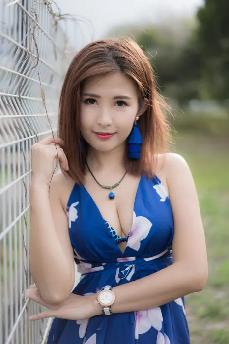 [爱美足] NO.052 Polly 高衩長裙 高跟美腿旅拍 街拍#[60P]-6