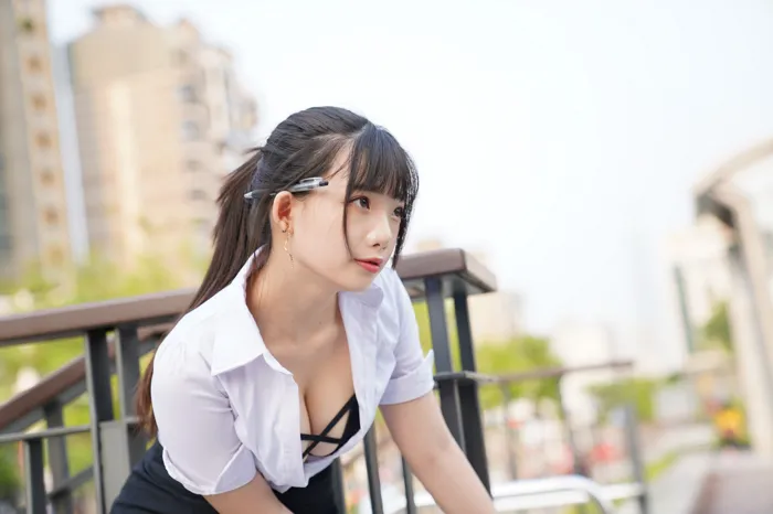 [爱美足] NO.078  陈家琳 OL短裙 高跟美腿外拍 街拍#[100P]-8