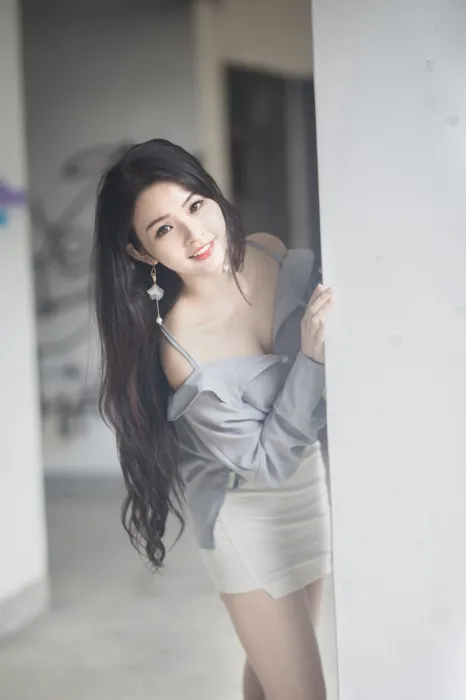 [爱美足] NO.062  杨宓凌 包臀裙更显性感 街拍#[100P]-6