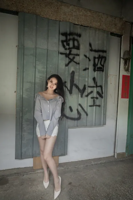 [爱美足] NO.062  杨宓凌 包臀裙更显性感 街拍#[100P]-6