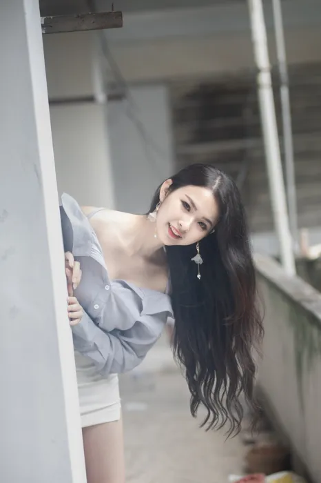 [爱美足] NO.062  杨宓凌 包臀裙更显性感 街拍#[100P]-5