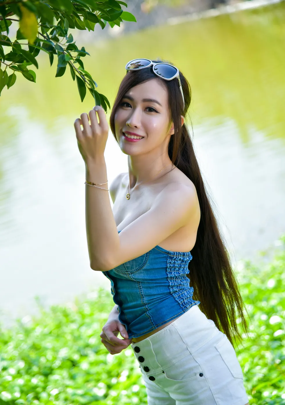 [爱美足] NO.181 妍希 露肩短裤长靴美腿 街拍#[71P]-7