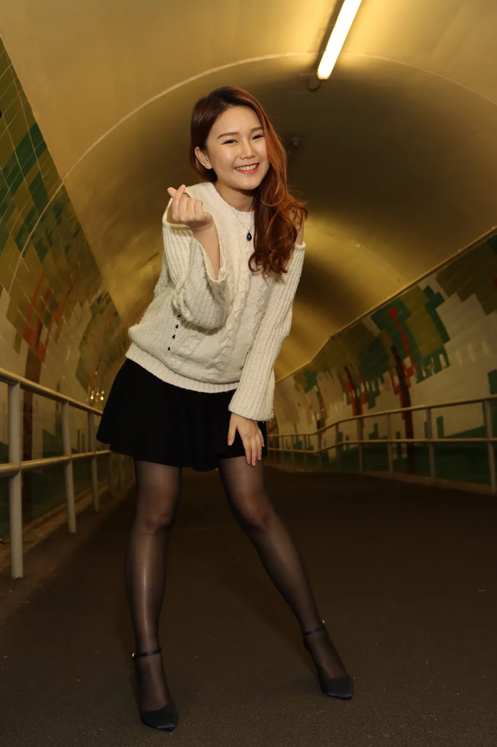 [爱美足] NO.099 Erika 短裙黑丝高跟美腿 街拍#[106P]-10