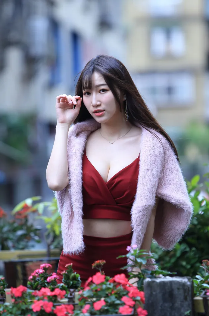 [爱美足] NO.100 张雅筑 紧身短裙丝袜高跟美腿 街拍#[64P]-5
