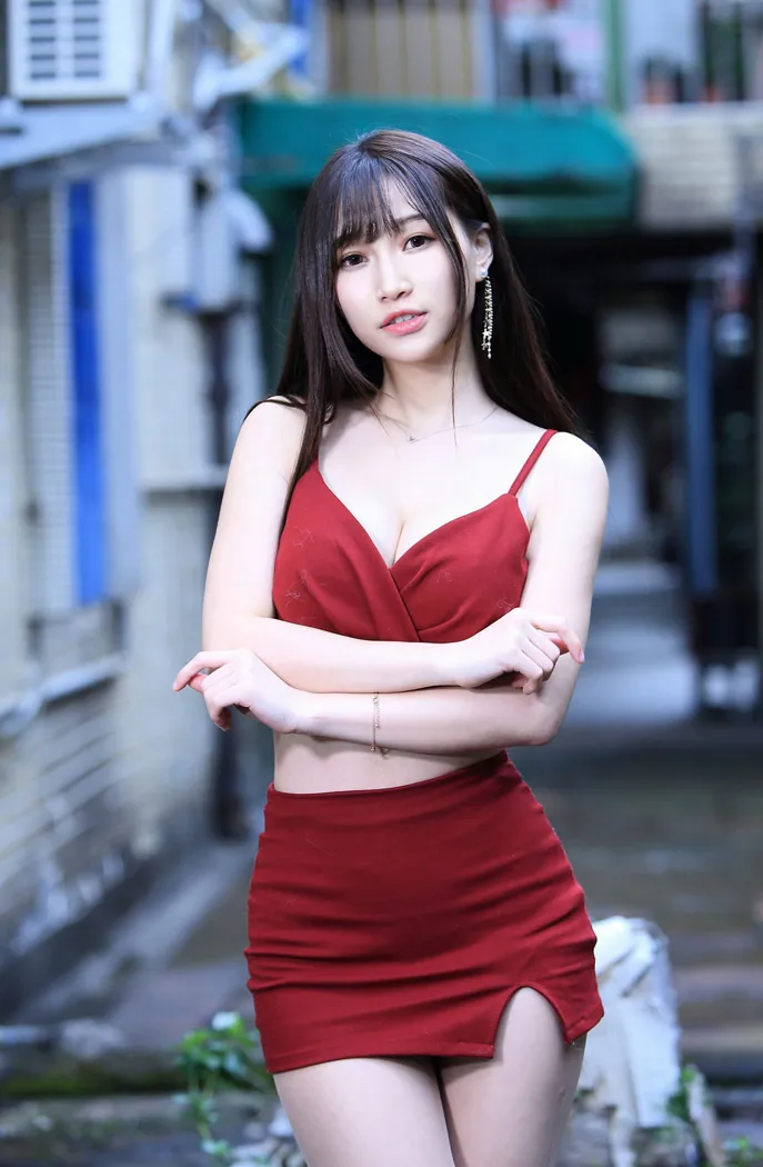 [爱美足] NO.100 张雅筑 紧身短裙丝袜高跟美腿 街拍#[64P]-8