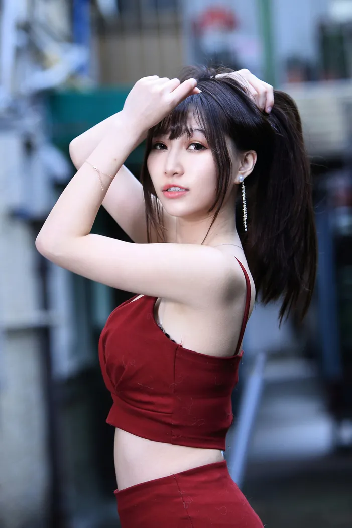 [爱美足] NO.100 张雅筑 紧身短裙丝袜高跟美腿 街拍#[64P]-9