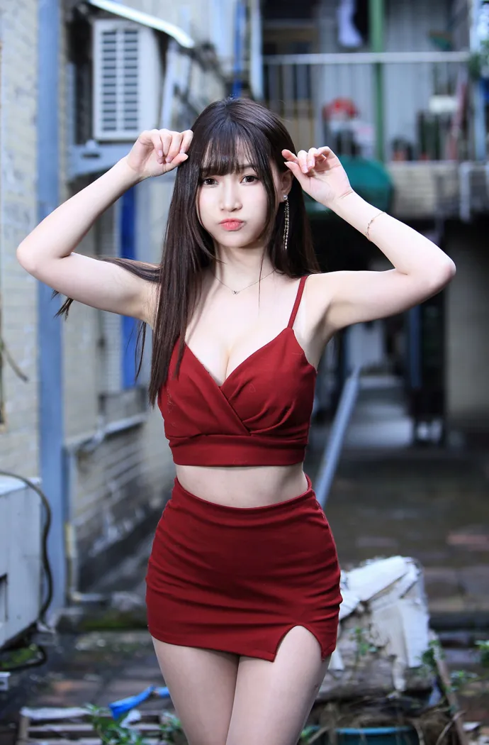 [爱美足] NO.100 张雅筑 紧身短裙丝袜高跟美腿 街拍#[64P]-6