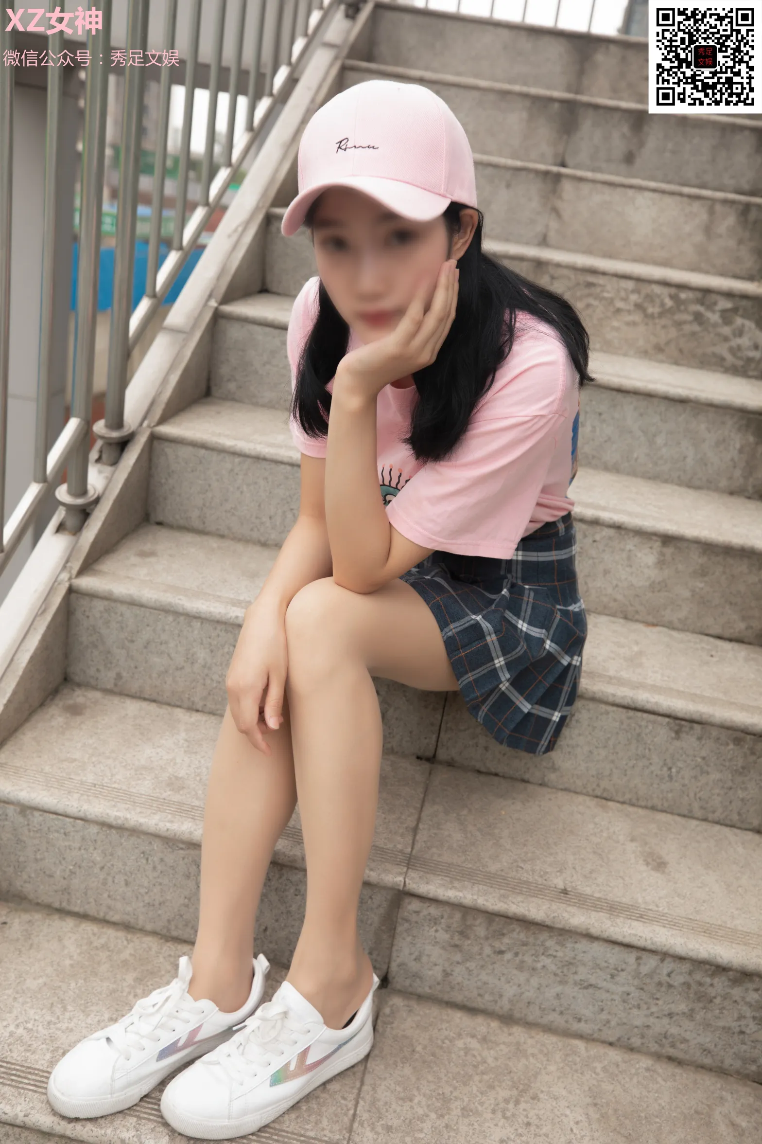 [爱美足] NO.006 青春无敌的百褶裙少女 街拍#[60P]-5