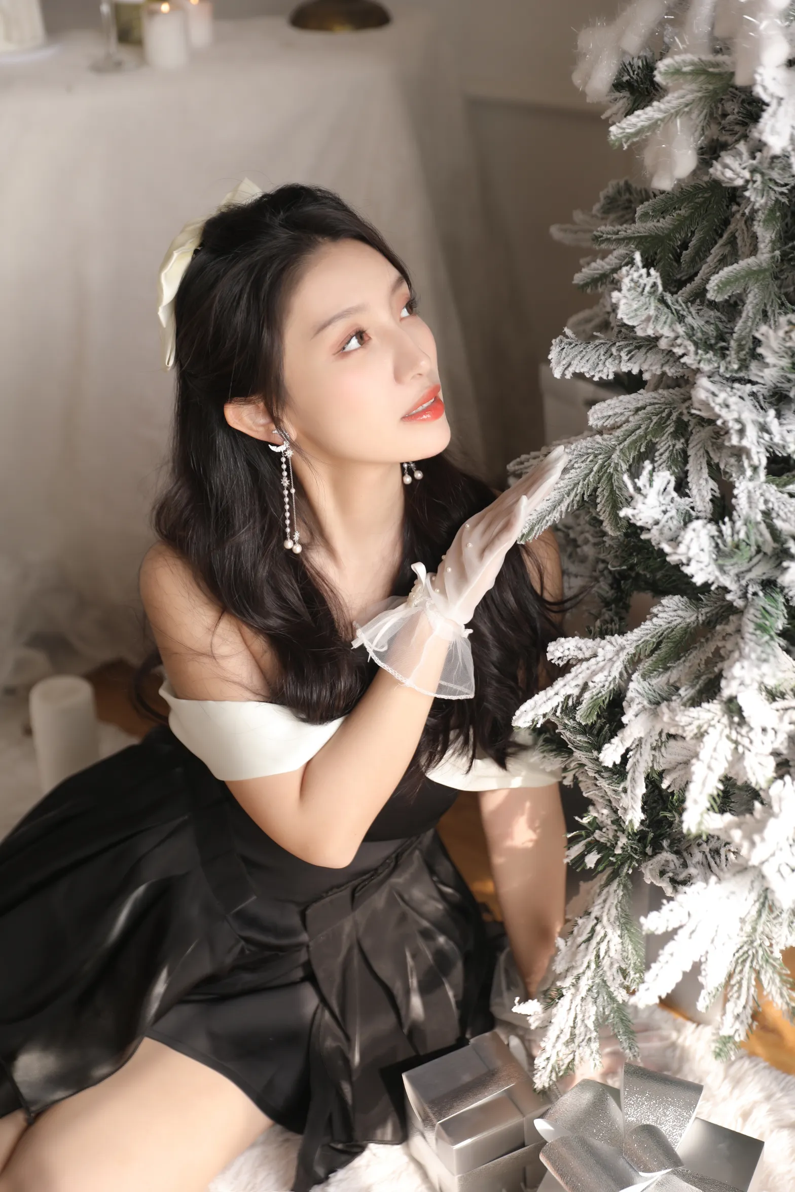 [艺图语] 2022.12.08 Vol.2628 – 千金圣诞 柠萌婧啊#[36P]-9
