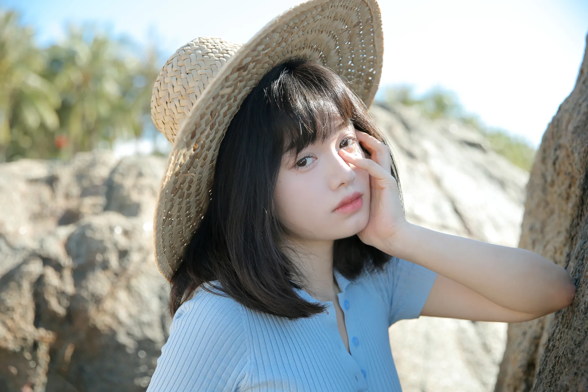 [艺图语] 2022.12.09 Vol.2637 – 海岛盛夏 叛逆的捡捡唯#[25P]-3