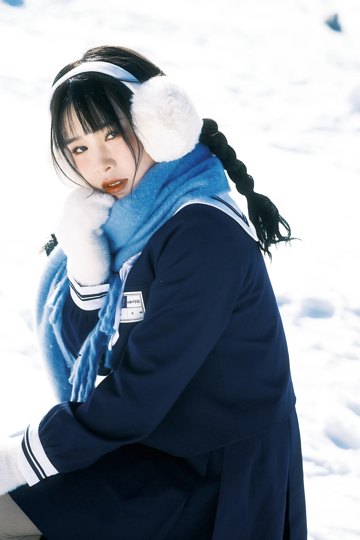 [艺图语] 2022.12.28 Vol.2775 – 初雪降临时 会想起我吗 甜茶#[23P]-9