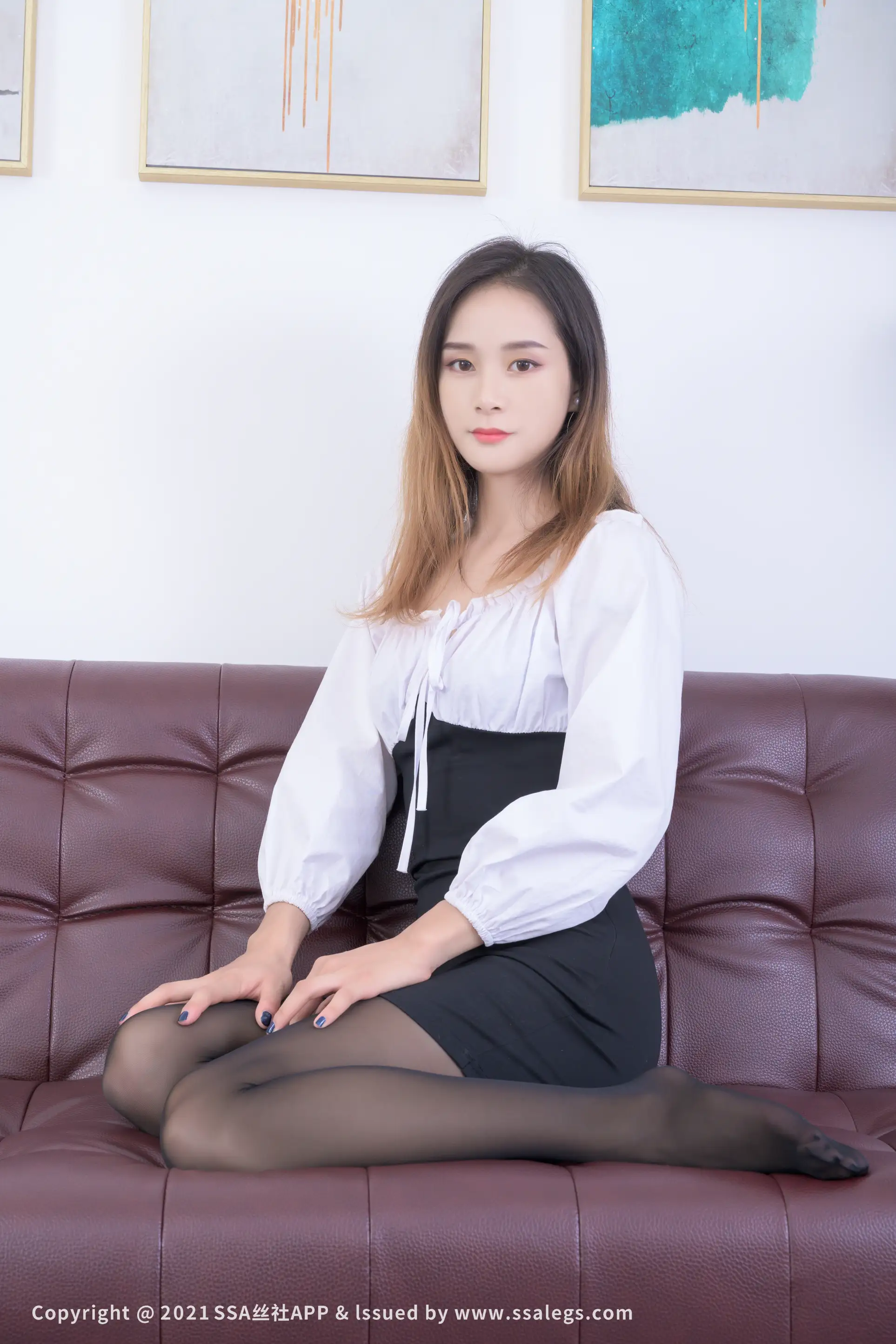 [爱美足] NO.687 模特素人的黑丝袜美女(下) 丝社#[120P]-4