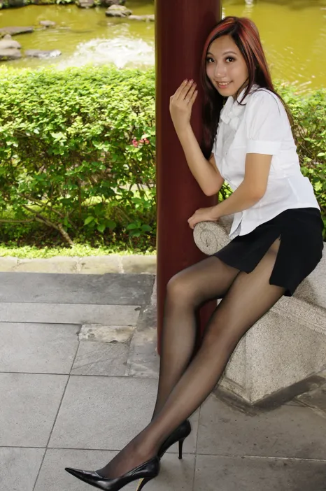 [爱美足] NO.216 小舞-逸仙公园 街拍#[41P]-22