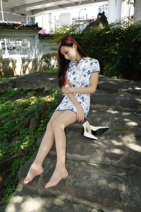 [爱美足] NO.216 小舞-逸仙公园 街拍#[41P]-32