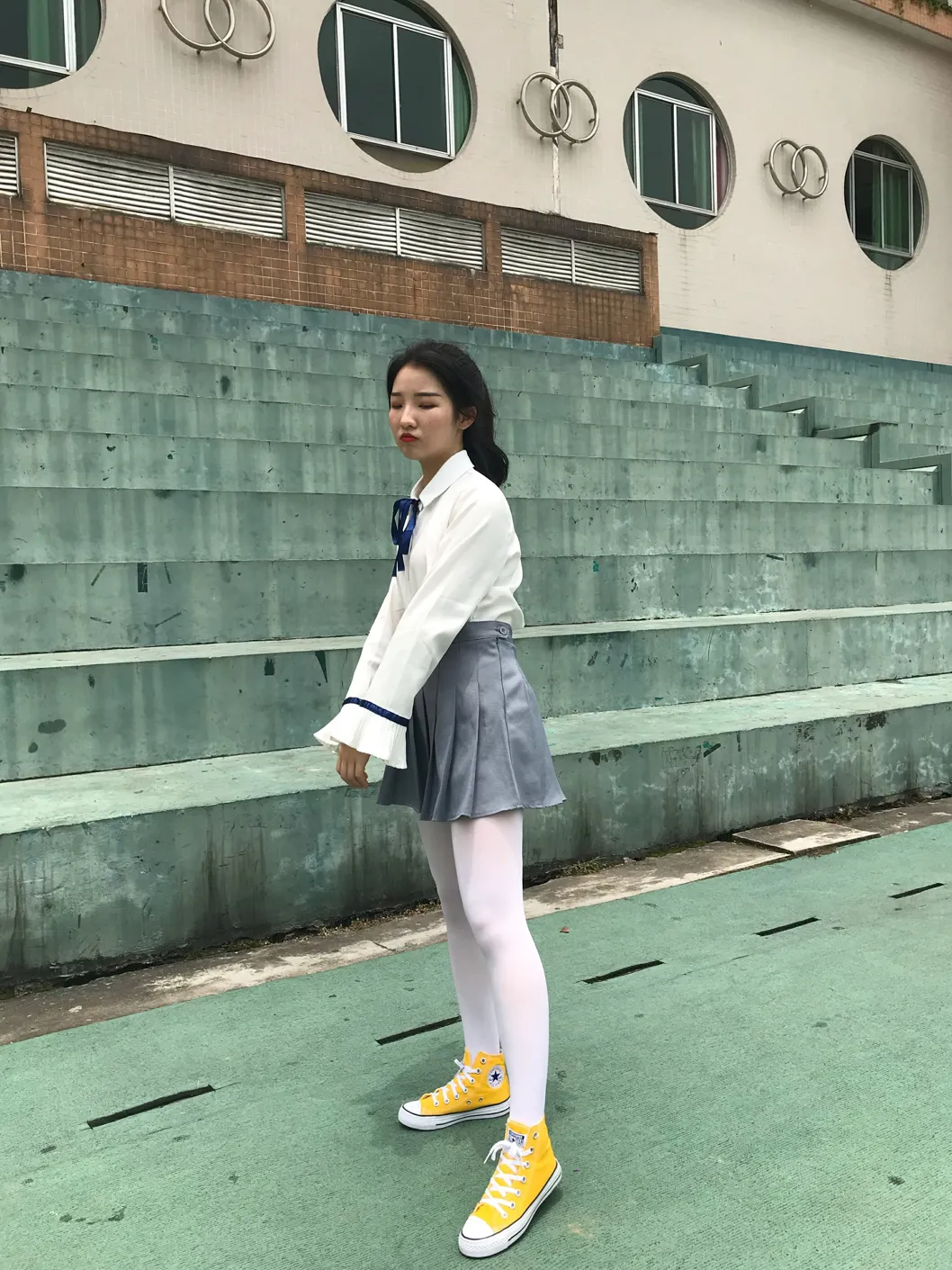 [爱美足] NO.007 操场散拍合集 街拍#[91P]-9