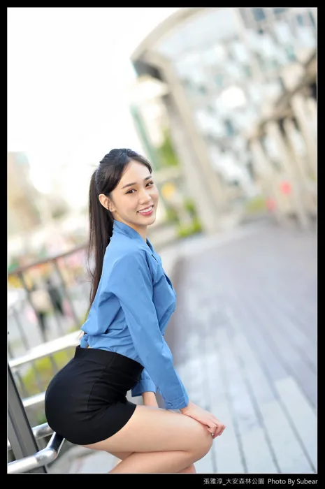 [爱美足] NO.091 张雅淳 大安森林 高跟美腿外拍 街拍#[54P]-7