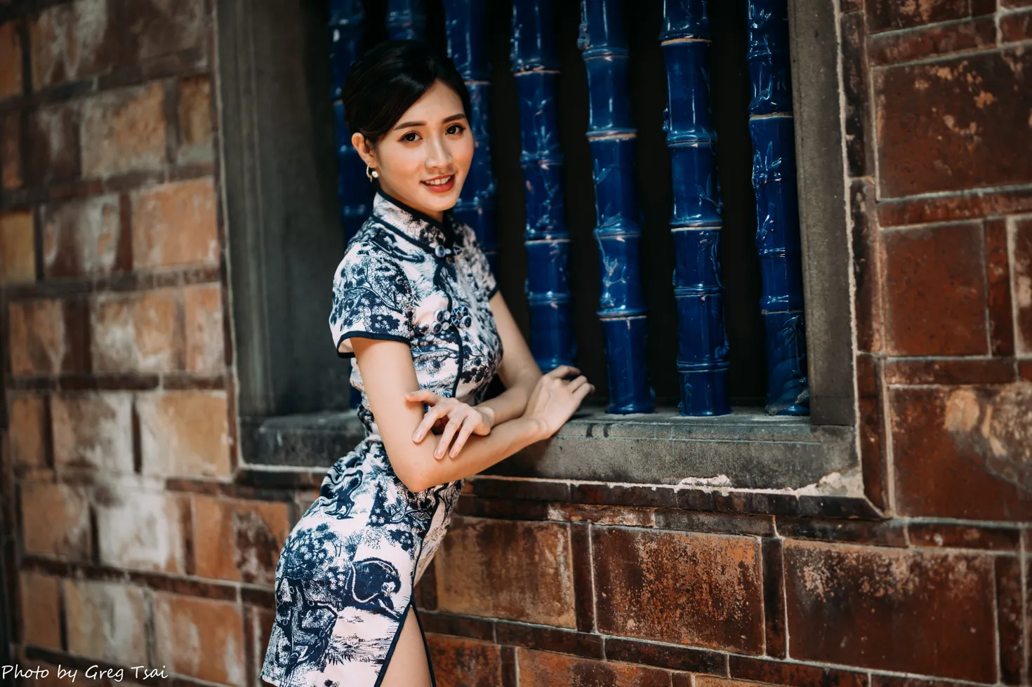 [Mzsock] NO.151 Zhang Jun short cheongsam, stockings, high heels and beautiful legs street photography#[54P]-2