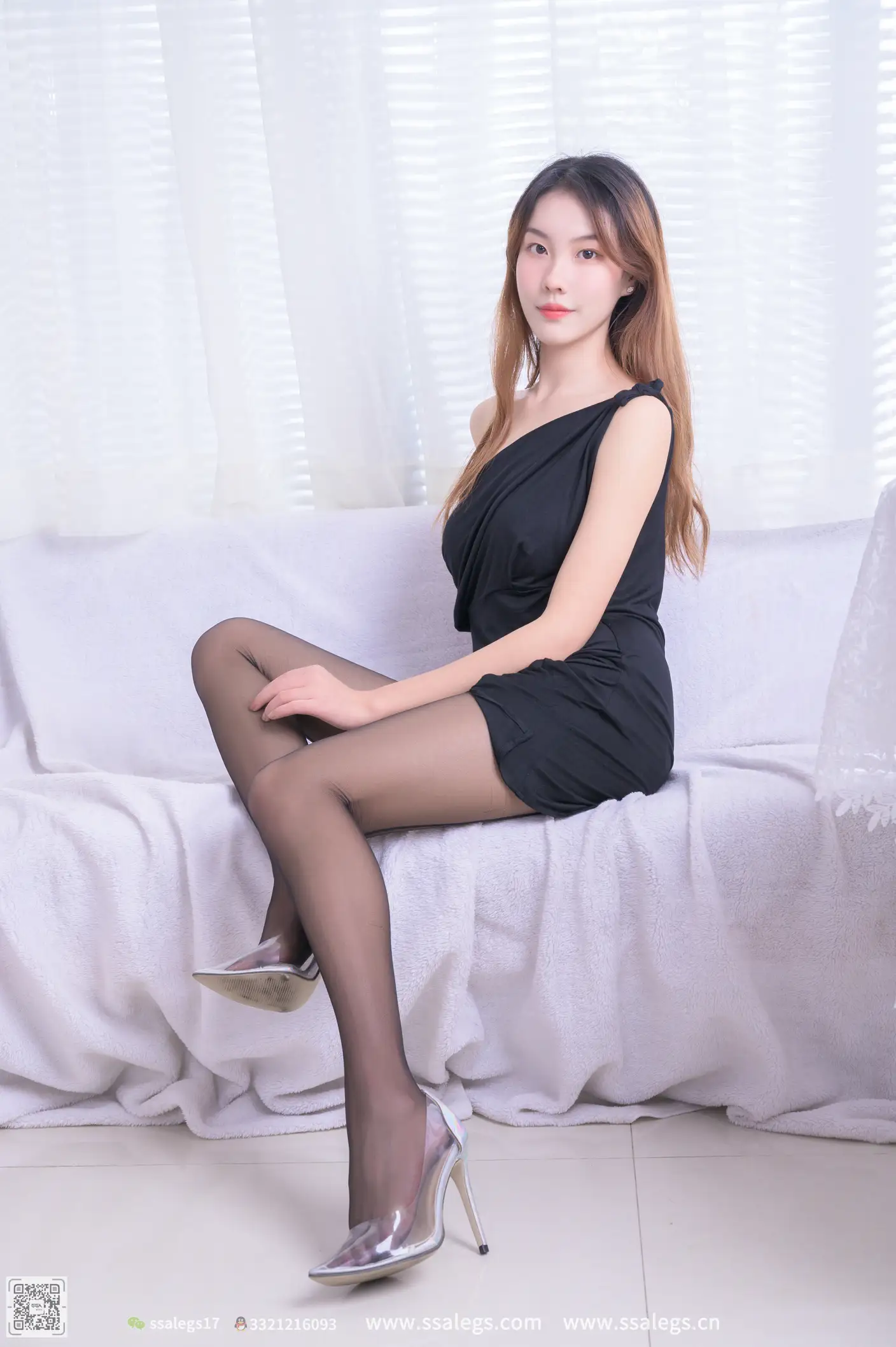 [爱美足] NO.512 素素 黑丝袜写真（上) 丝社#[126P]-17