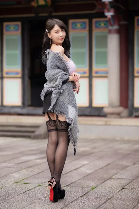[爱美足] NO.085 芈梦 高跟美腿外拍 街拍#[58P]-1