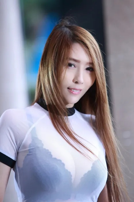 [Mzsock] NO.081 Tingting denim shorts, high heels and beautiful legs, outdoor shot street photography#[79P]-1