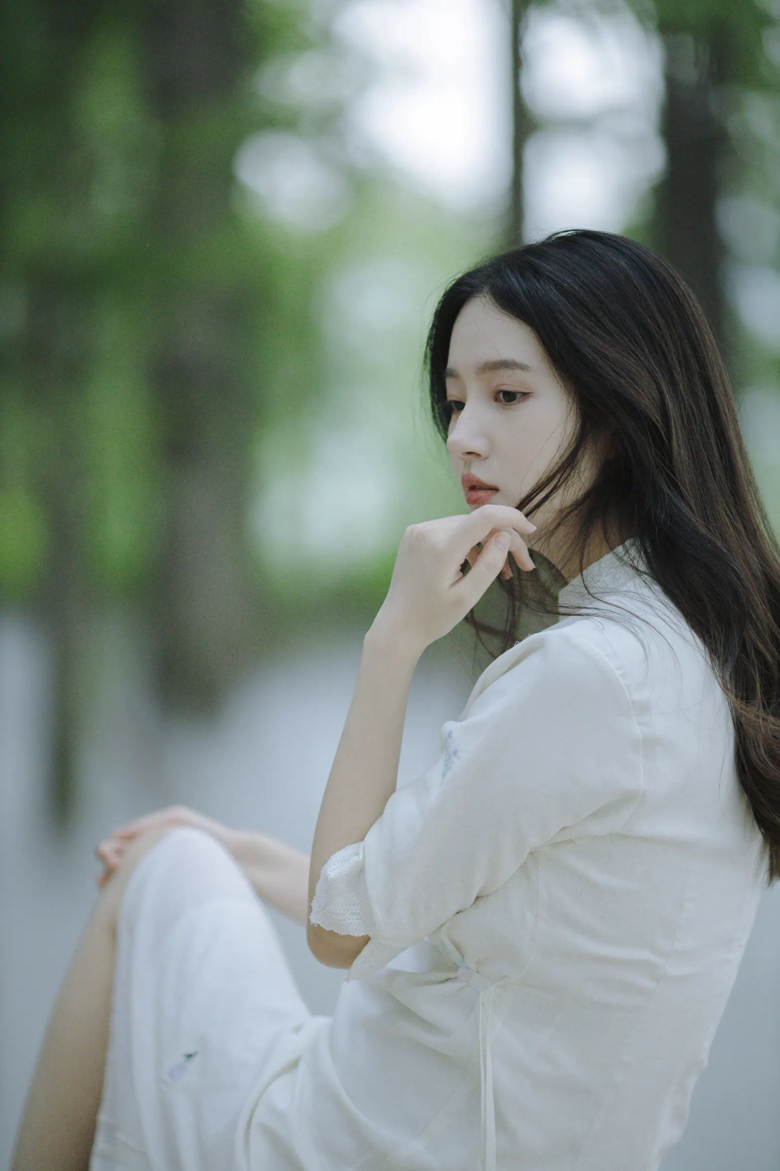 [艺图语] 2022.11.29 Vol.2555 – 白色湖畔 幽灵胡子#[30P]-2