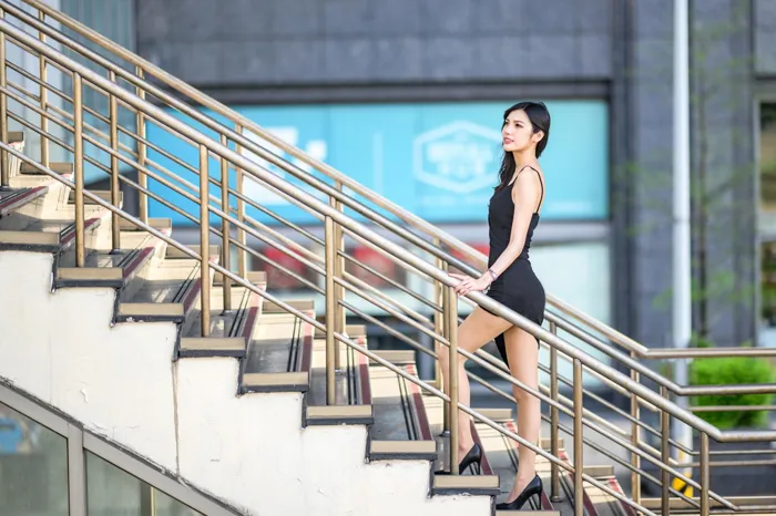 [爱美足] NO.226 Bao 丝袜高跟美腿外拍2 街拍#[99P]-13