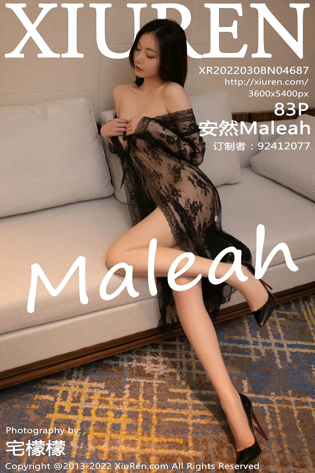 [秀人网] 2022.03.08 – NO.4687 安然Maleah#[84P]-1