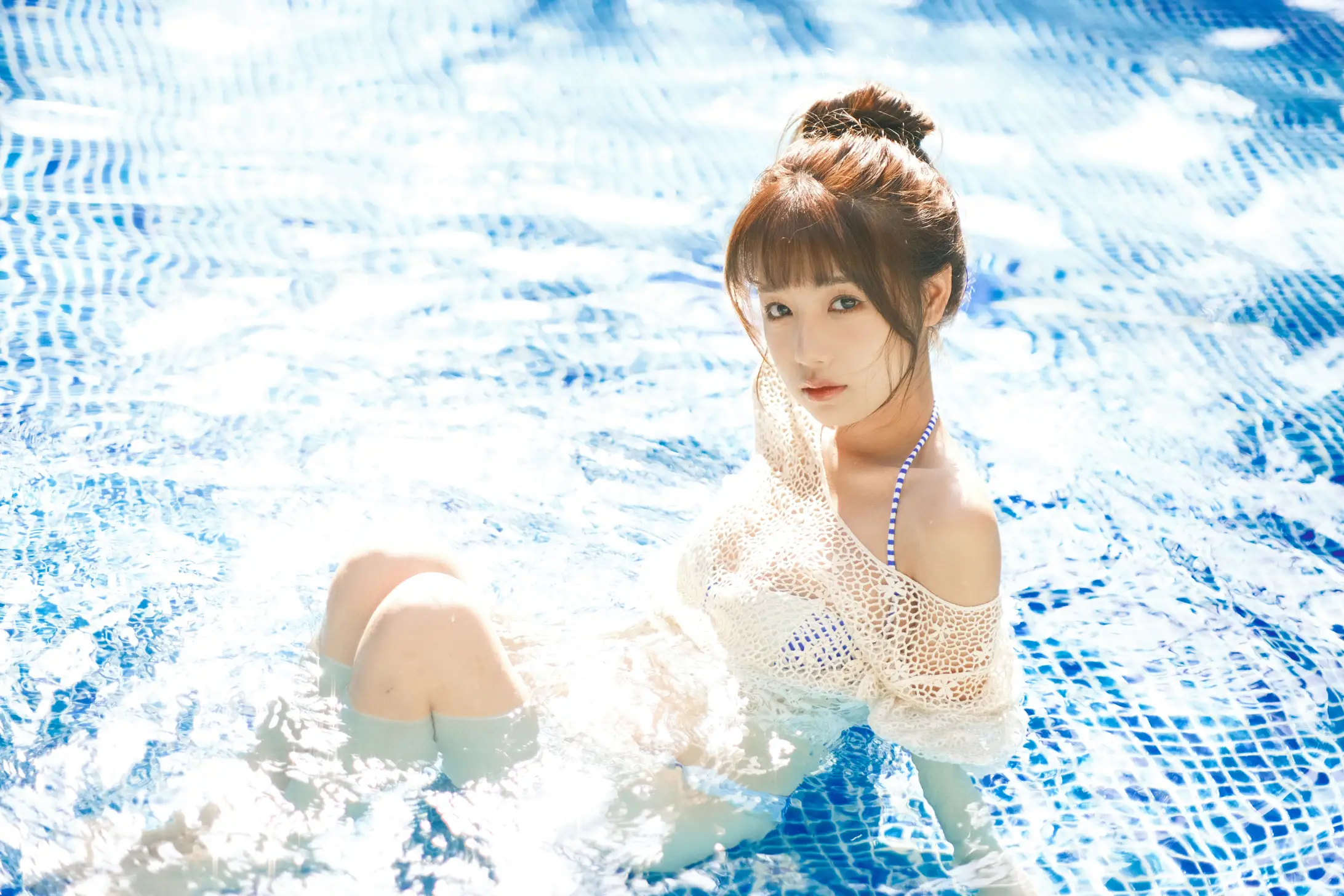 [艺图语] 2022.09.07 Vol.1893 – 夏日泳池 温思儿vv#[24P]-4