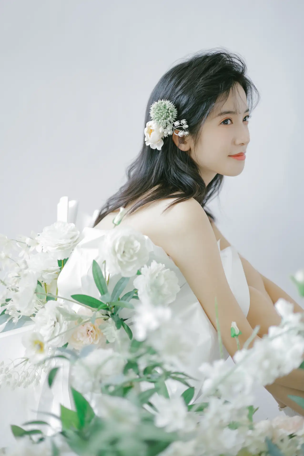 [艺图语] 2022.07.26 Vol.1541 – 花束女孩 一只阿梦崽#[32P]-9