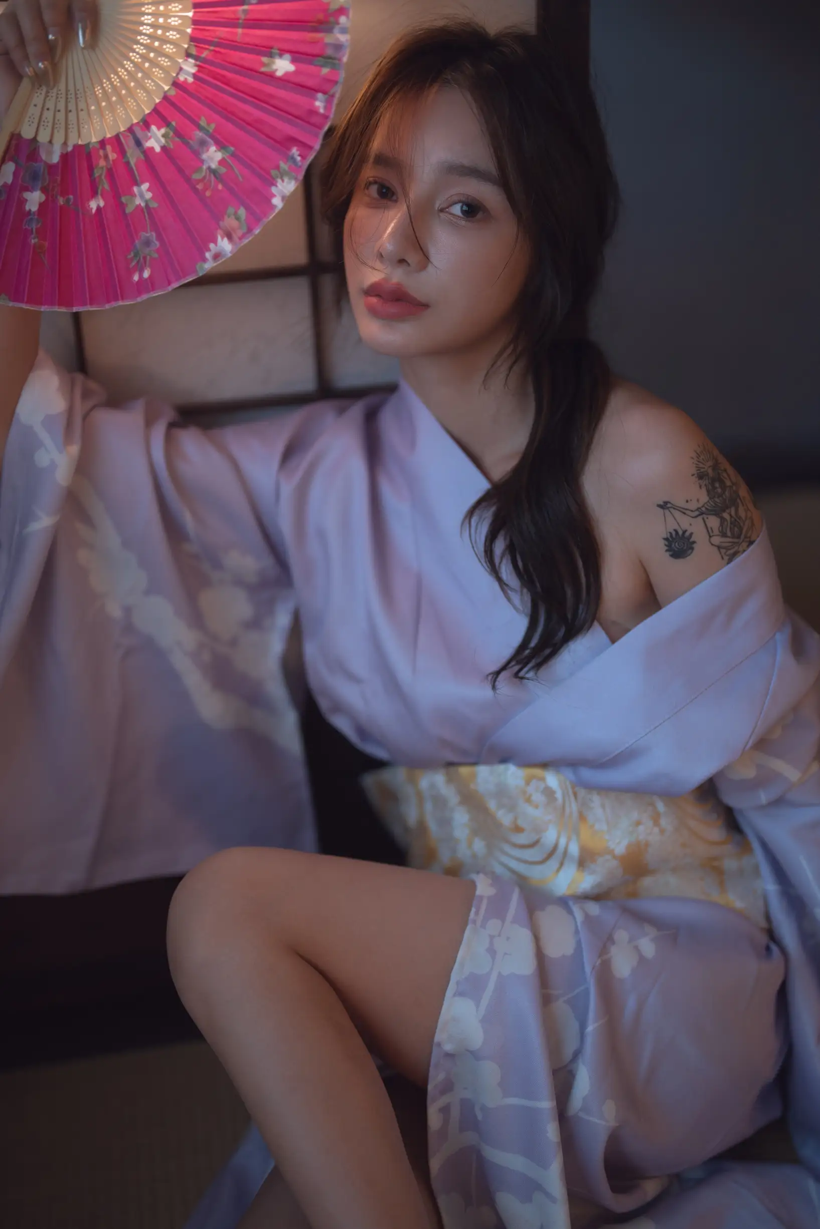 [艺图语] 2022.07.11 Vol.1444 – 轻私纯欲和服写真 姝雯同学#[61P]-1