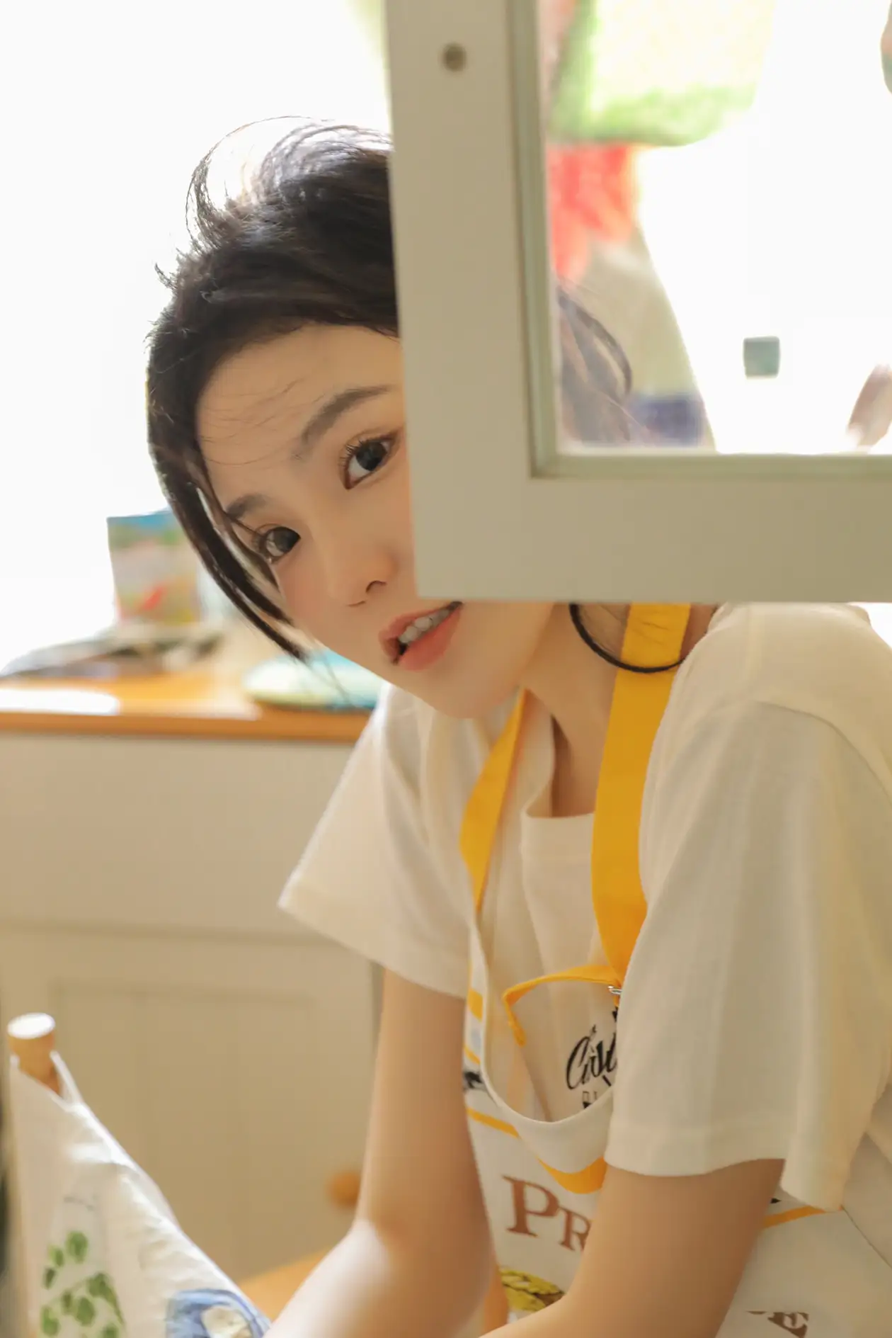 [艺图语] 2022.07.07 Vol.1403 – 橙味小厨娘 苡萱mua#[43P]-16