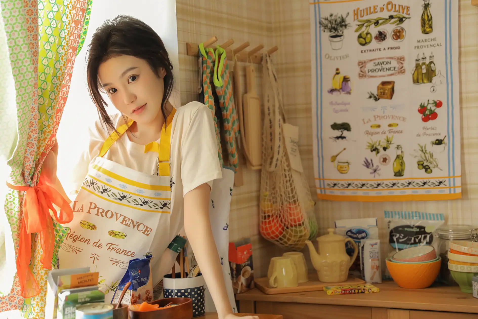 [艺图语] 2022.07.07 Vol.1403 – 橙味小厨娘 苡萱mua#[43P]-18