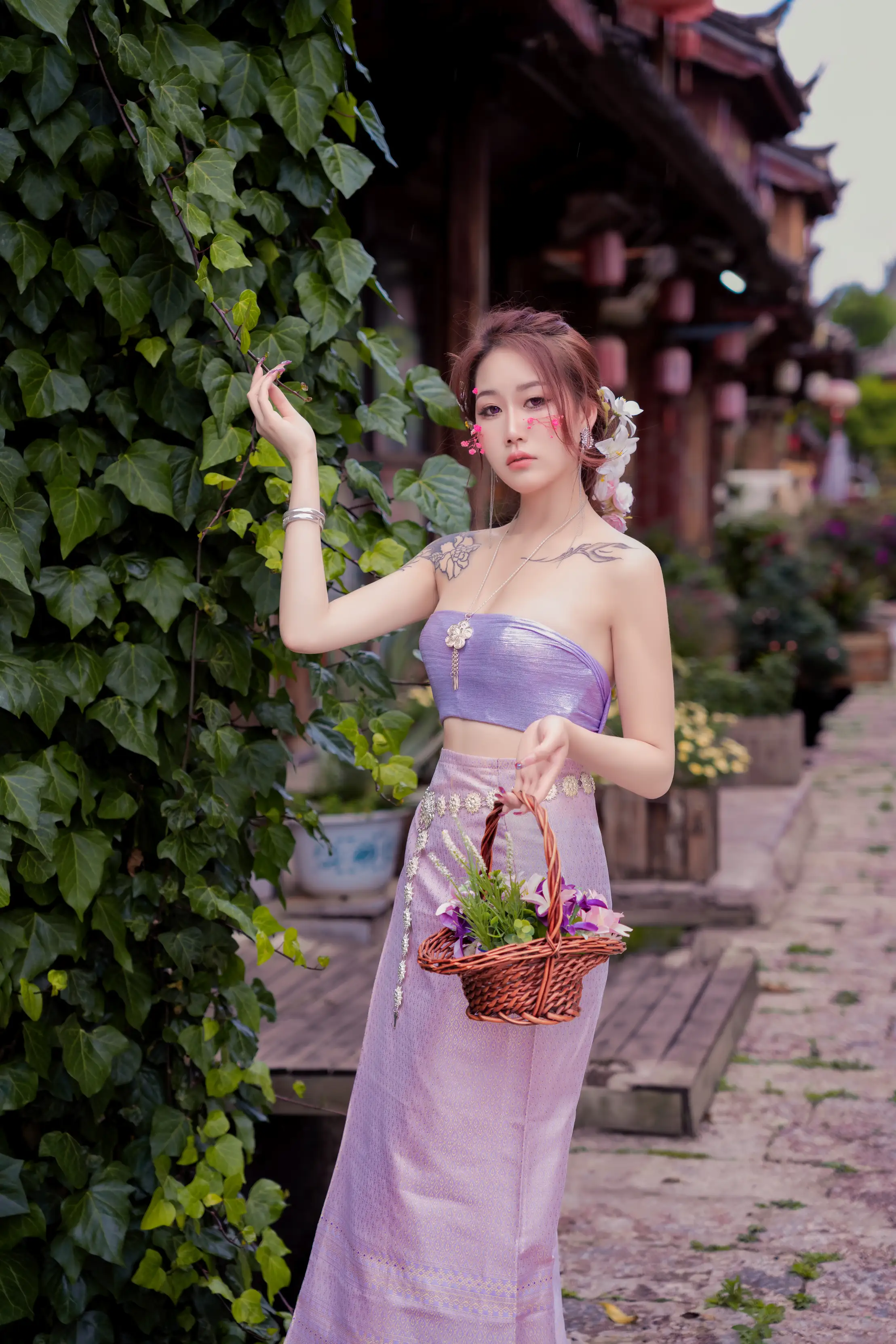 [艺图语] 2022.07.08 Vol.1413 – 丽江古城再逃仙女 邓娃儿#[26P]-21