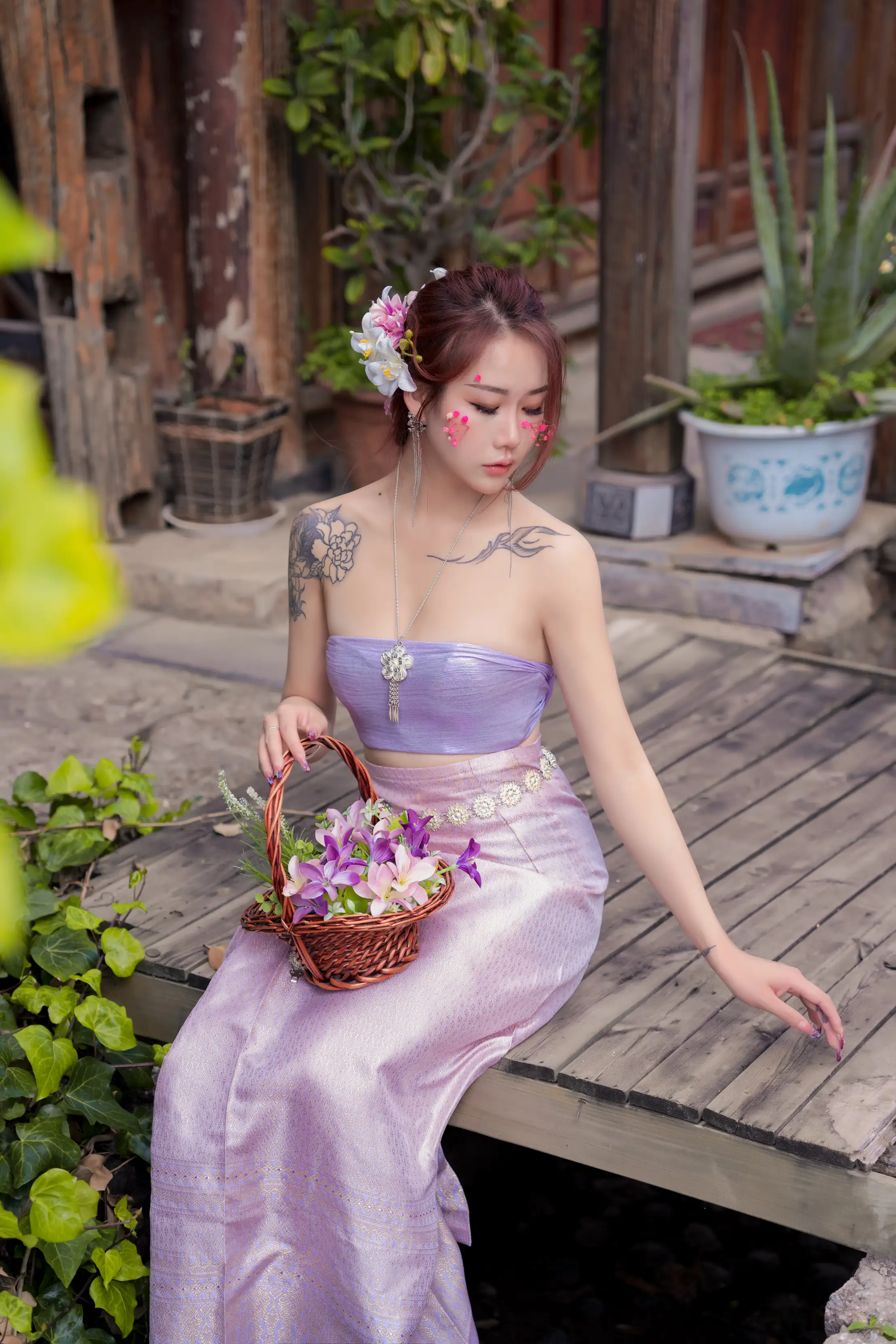[艺图语] 2022.07.08 Vol.1413 – 丽江古城再逃仙女 邓娃儿#[26P]-23