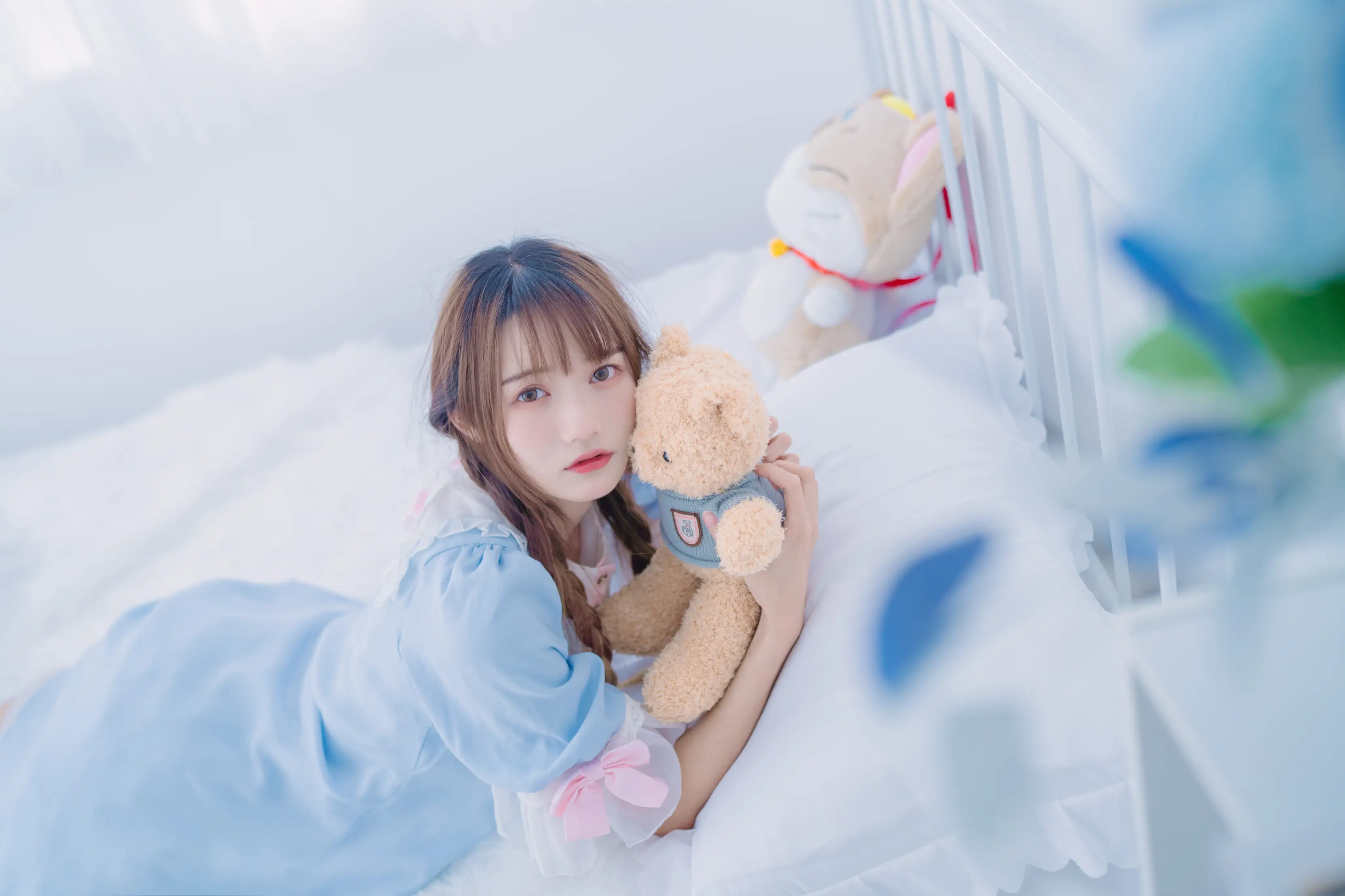 [艺图语] 2022.08.13 Vol.1691 – 纯白色可爱 兔子Zzz不吃胡萝卜#[32P]-16