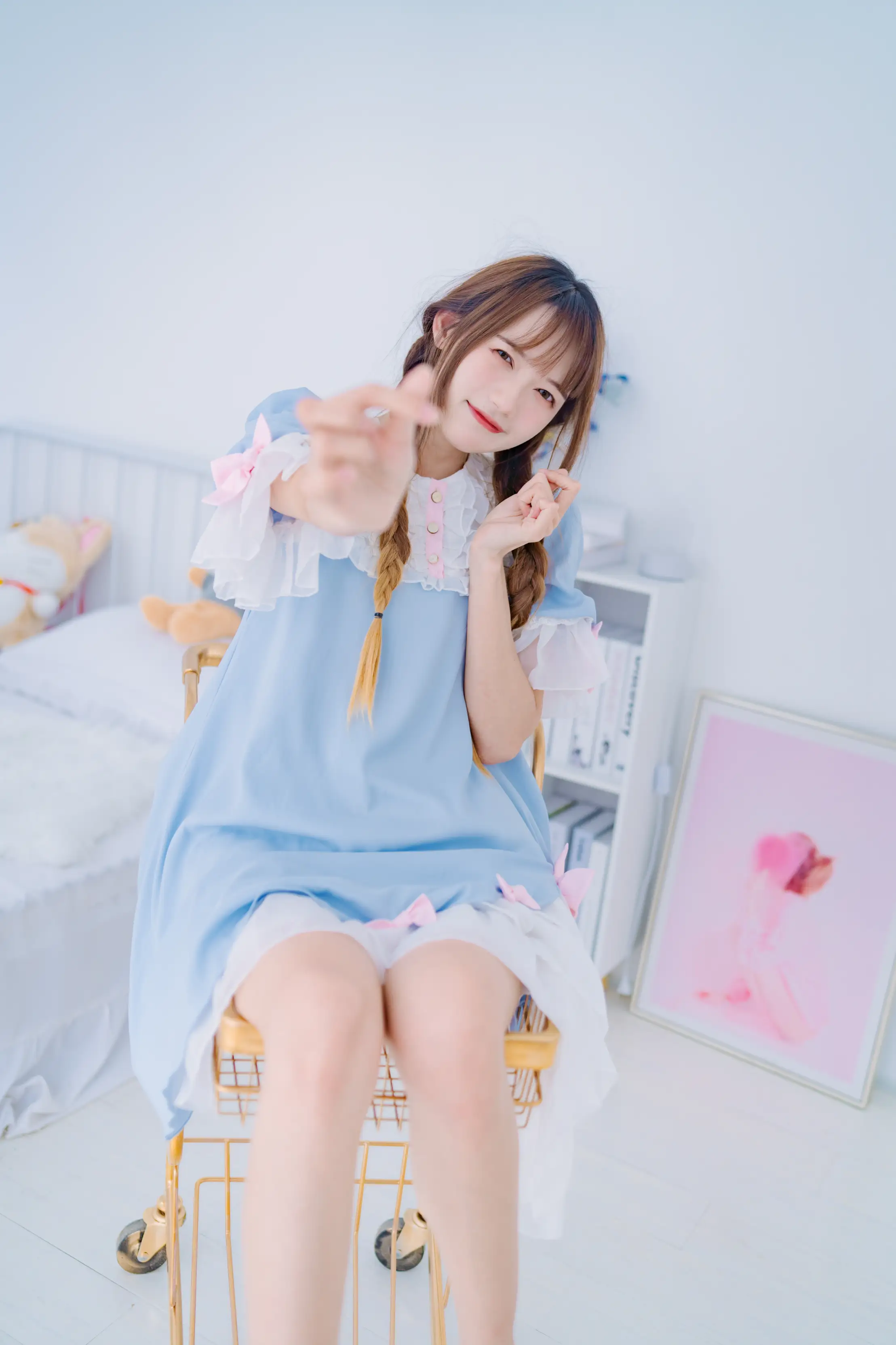 [艺图语] 2022.08.13 Vol.1691 – 纯白色可爱 兔子Zzz不吃胡萝卜#[32P]-19