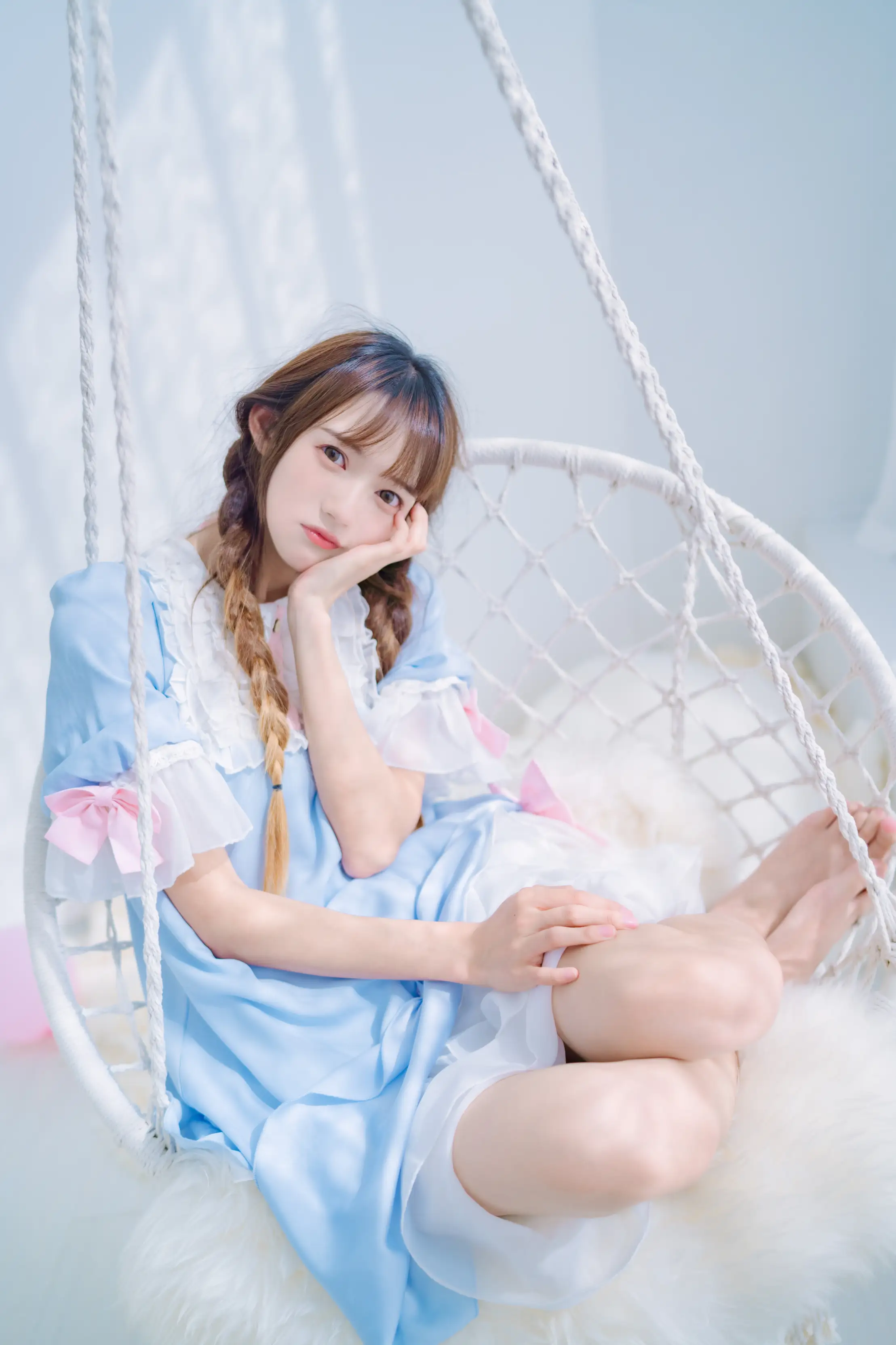 [艺图语] 2022.08.13 Vol.1691 – 纯白色可爱 兔子Zzz不吃胡萝卜#[32P]-24